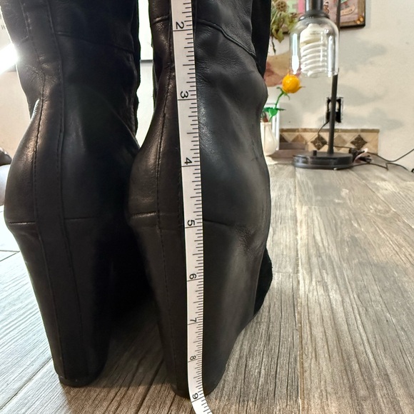 Aldo Black Heeled Boots for Women - Picture 5 of 8